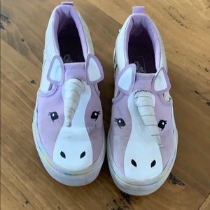Vans unicorn shoes. Size 2